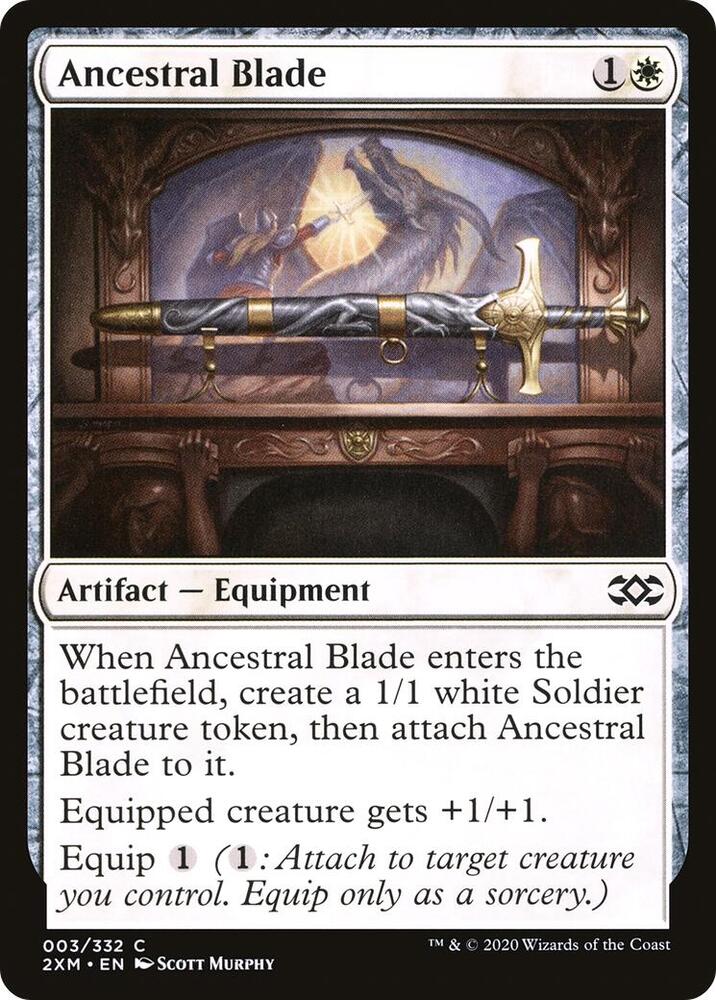 Ancestral Blade 3/332 (Double Masters)  - Foil | Good Games Modbury