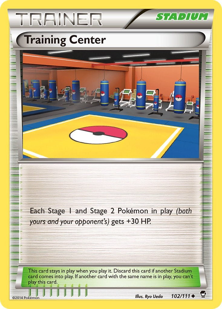 Training Center (102/111) [XY: Furious Fists] | Good Games Modbury