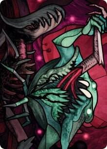 Yargle Glutton of Urborg Art Card 72 (Art Series: March of the Machine)  | Good Games Modbury