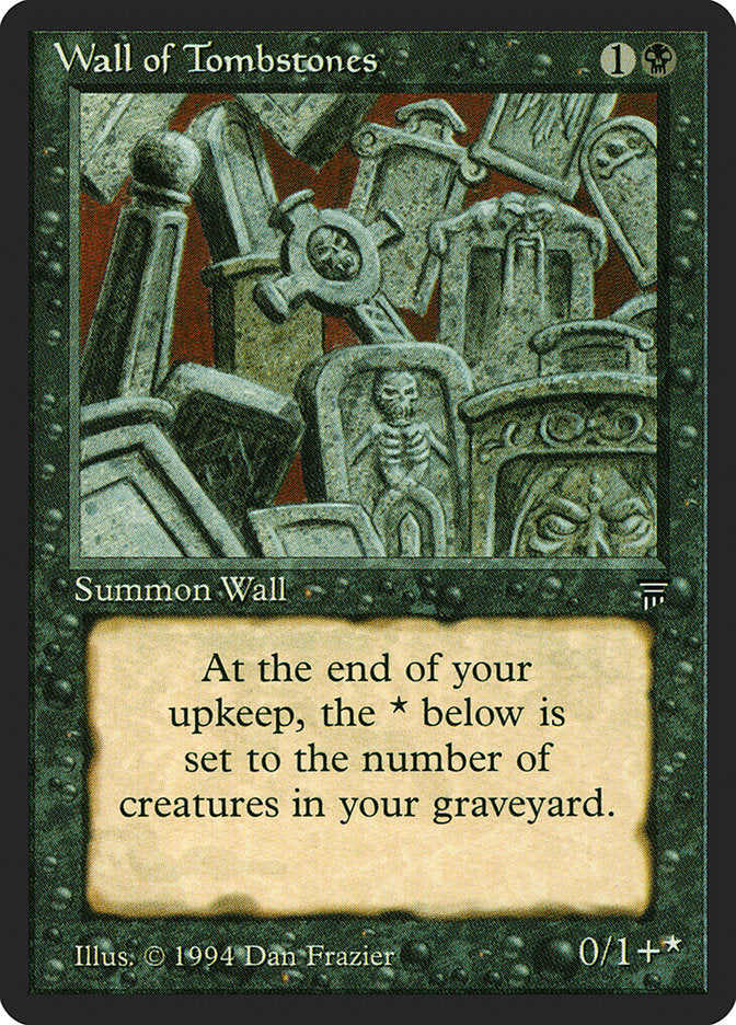 Wall of Tombstones [Legends] | Good Games Modbury