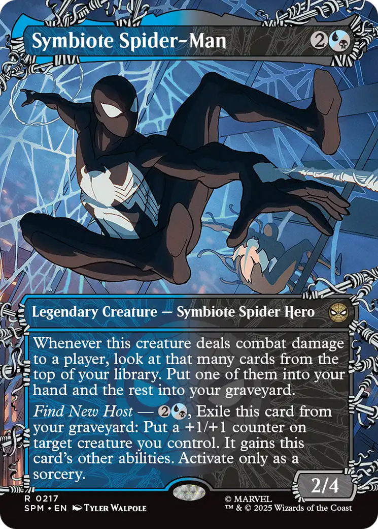 Symbiote Spider-Man (Borderless) [Marvel's Spider-Man] | Good Games Modbury