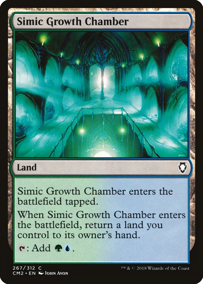 Simic Growth Chamber [Commander Anthology Volume II] | Good Games Modbury
