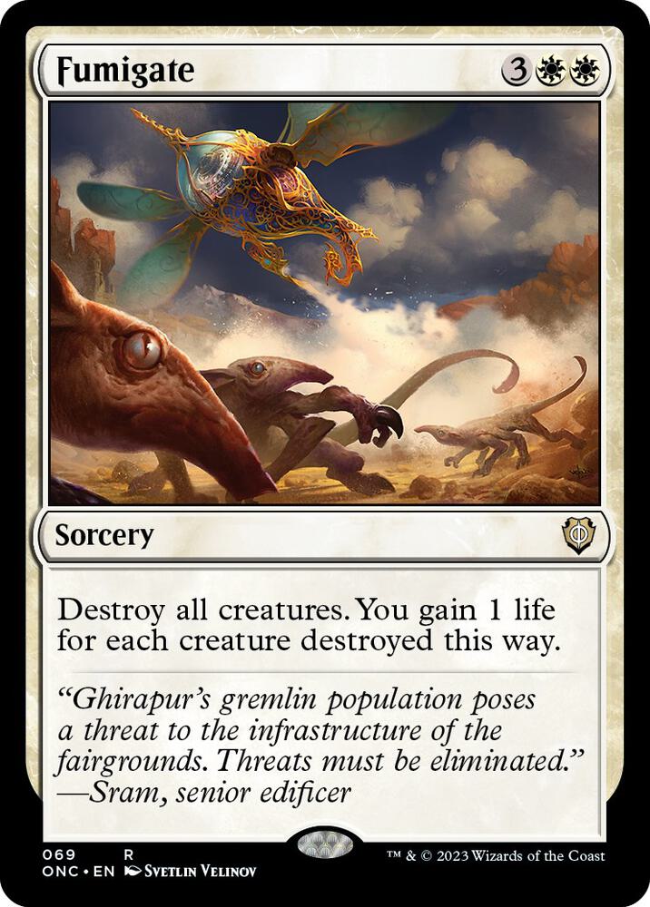 Fumigate 69/28 (Commander: Phyrexia: All Will Be One)  | Good Games Modbury
