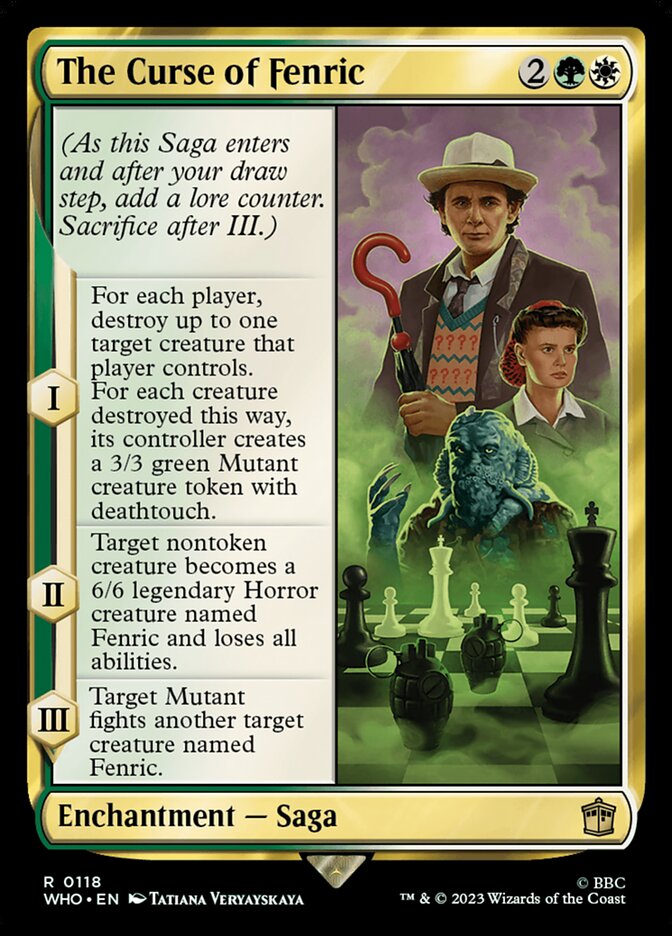 The Curse of Fenric 118/331 (Universes Beyond: Doctor Who)  - Foil | Good Games Modbury