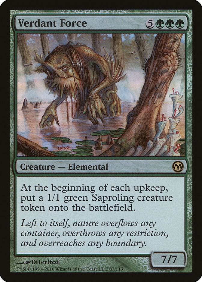 Verdant Force 87/113 (Duels of the Planeswalkers)  - Foil | Good Games Modbury