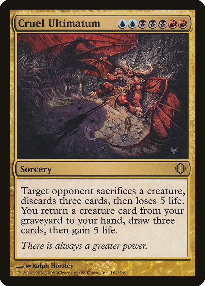 Cruel Ultimatum 164/249 (Shards of Alara)  | Good Games Modbury