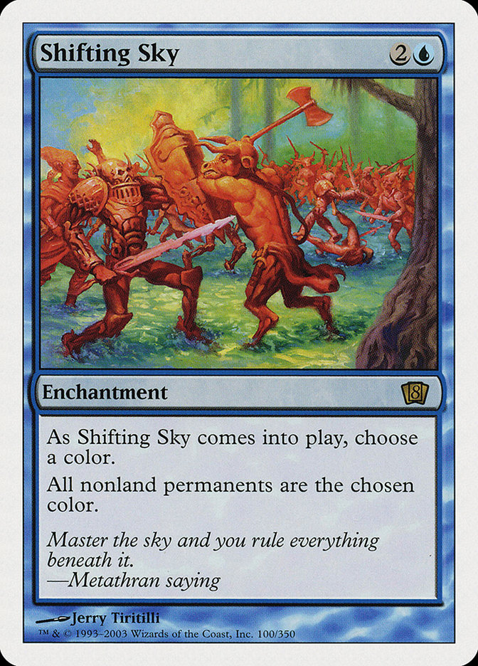 Shifting Sky 100/350 (8th Edition)  | Good Games Modbury