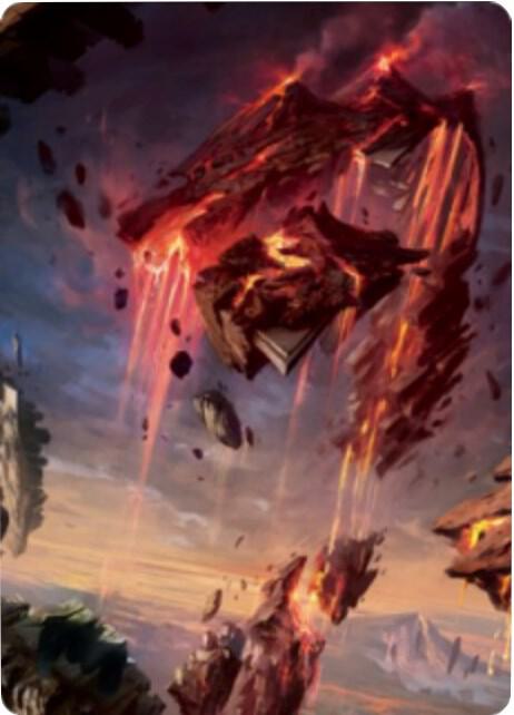 Mountain Art Card 17 81 17 (Art Series: Zendikar Rising)  | Good Games Modbury