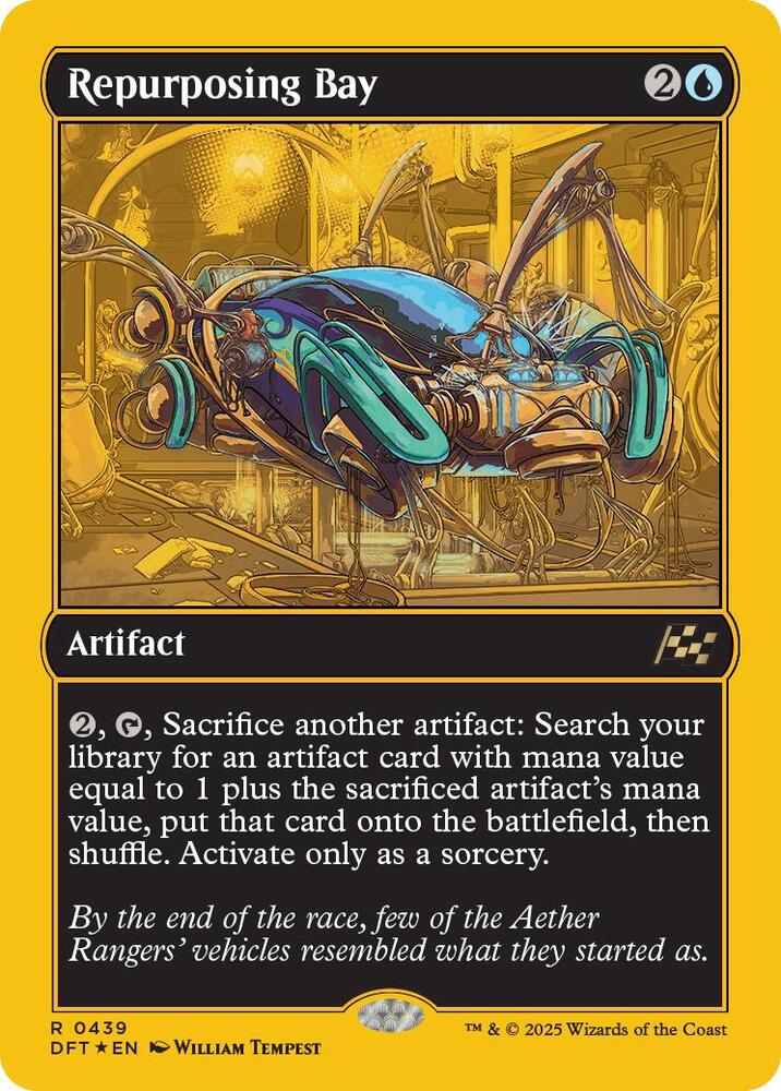 Repurposing Bay 439/291 (Aetherdrift)  - First-Place Foil | Good Games Modbury