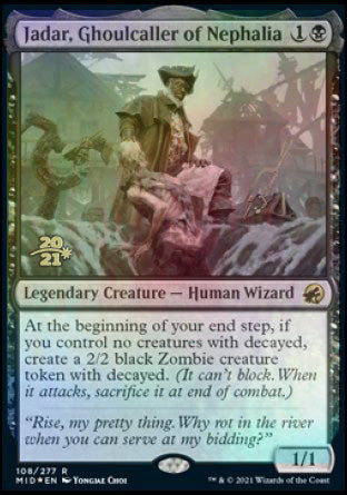 Jadar, Ghoulcaller of Nephalia [Innistrad: Midnight Hunt Prerelease Promos] | Good Games Modbury