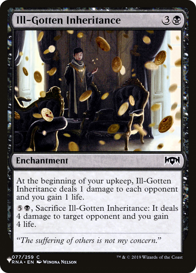 Ill-Gotten Inheritance [The List Reprints] | Good Games Modbury