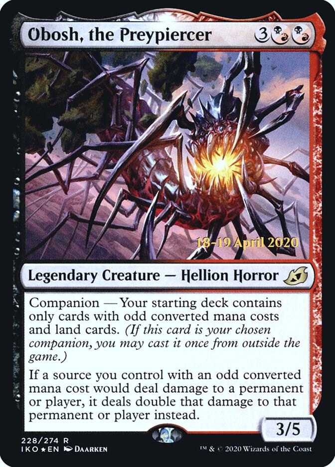 Obosh the Preypiercer 228s/137 (Prerelease Cards)  - Foil | Good Games Modbury