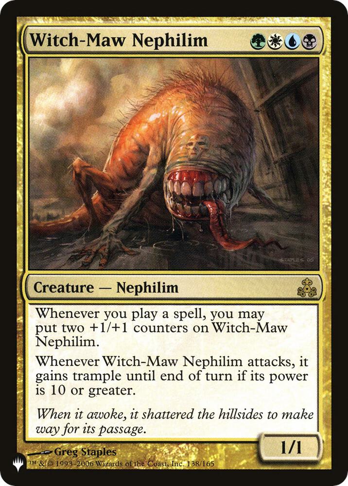 Witch Maw Nephilim GPT-138/5075 (The List Reprints)  | Good Games Modbury