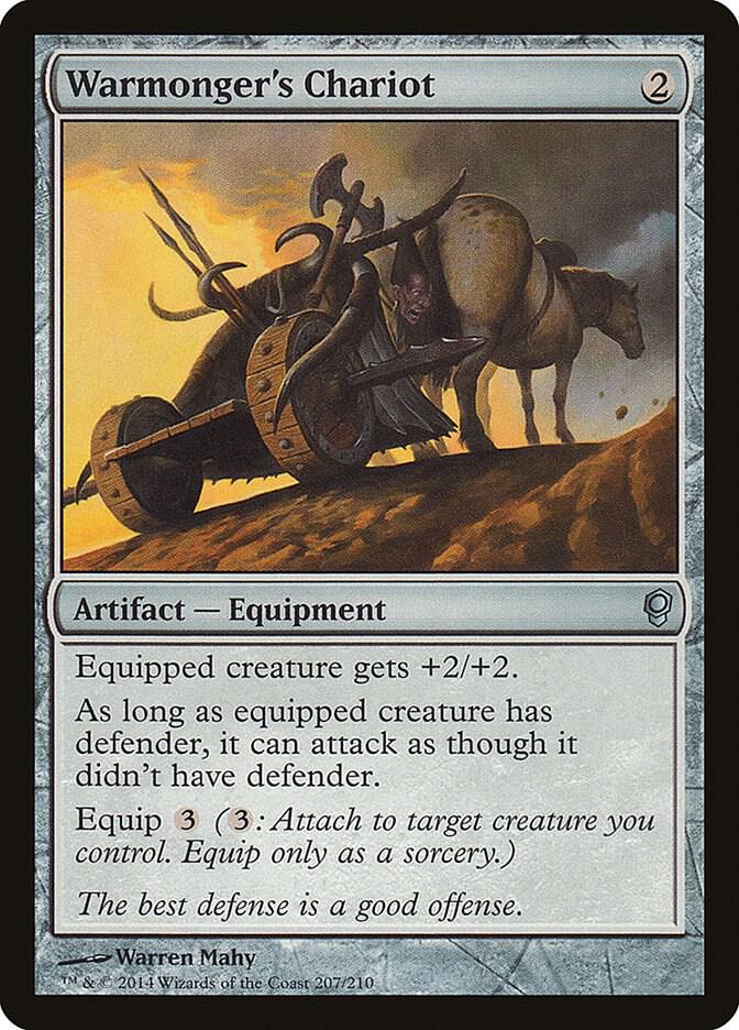 Warmonger's Chariot 207/210 (Conspiracy)  - Foil | Good Games Modbury