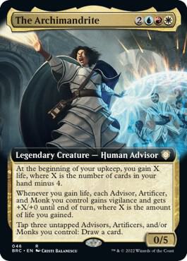 The Archimandrite Extended Art 46/40 (Commander: The Brothers' War)  | Good Games Modbury
