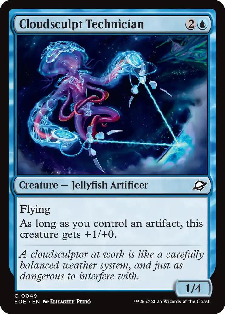 Cloudsculpt Technician 49/276 (Edge of Eternities)  - Foil | Good Games Modbury