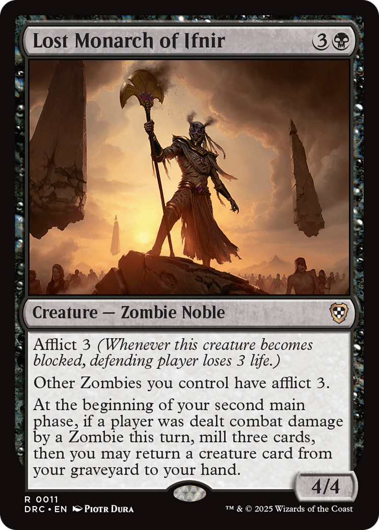 Lost Monarch of Ifnir [Aetherdrift Commander] | Good Games Modbury