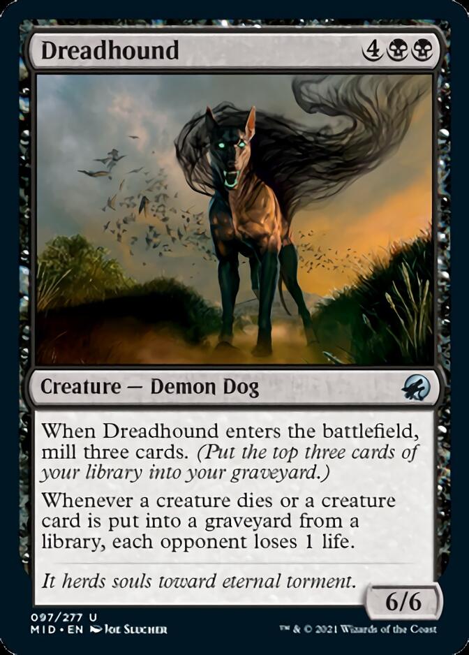 Dreadhound [Innistrad: Midnight Hunt] | Good Games Modbury