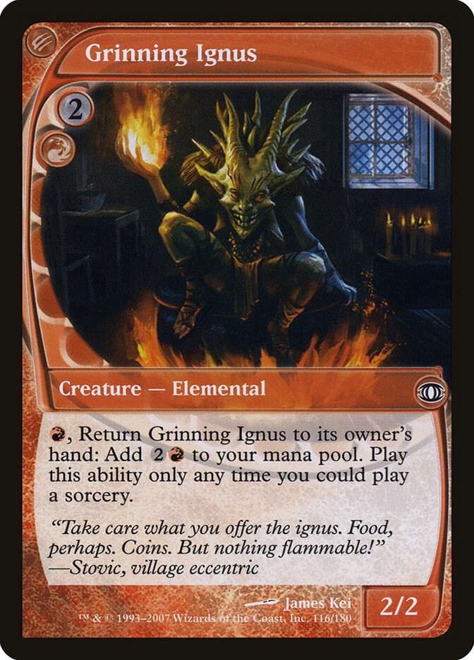 Grinning Ignus 116/180 (Future Sight)  - Foil | Good Games Modbury