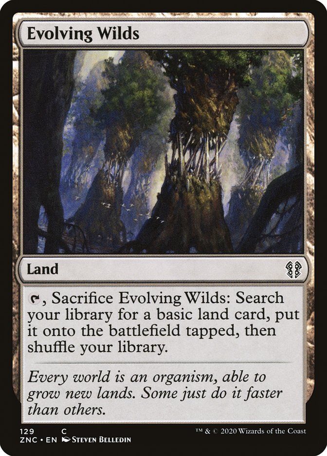 Evolving Wilds [Zendikar Rising Commander] | Good Games Modbury