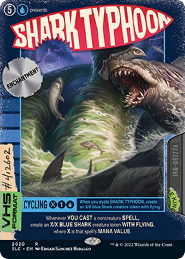 Shark Typhoon 2020/84 (Secret Lair: 30th Anniversary Countdown Kit)  - Borderless Foil | Good Games Modbury