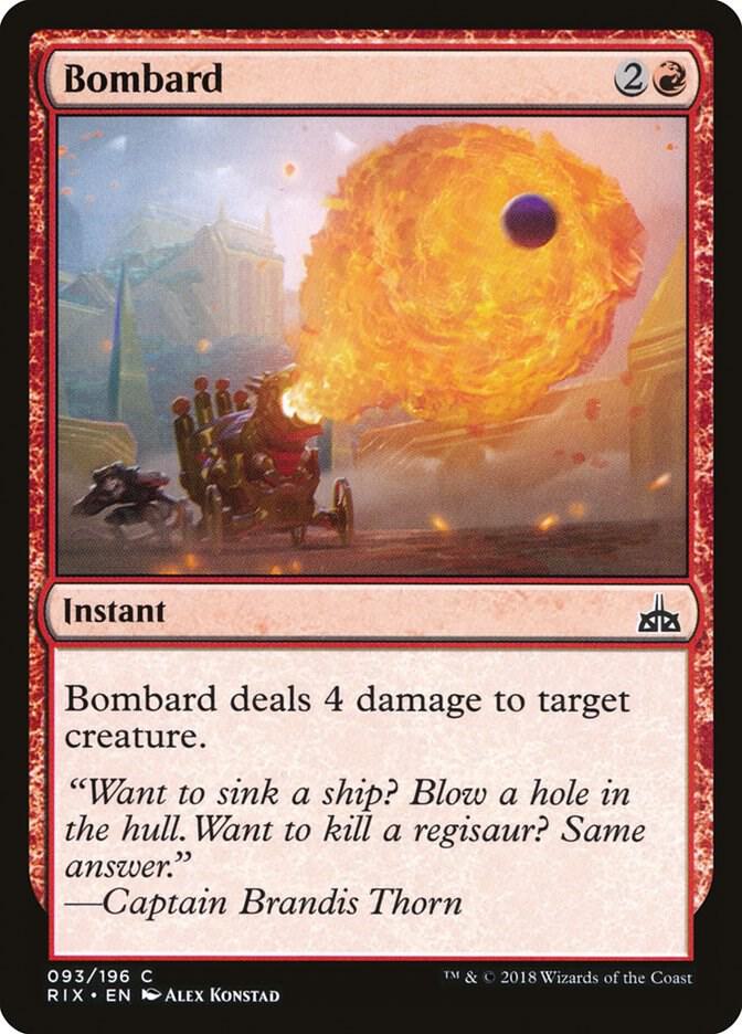 Bombard 93/196 (Rivals of Ixalan)  | Good Games Modbury