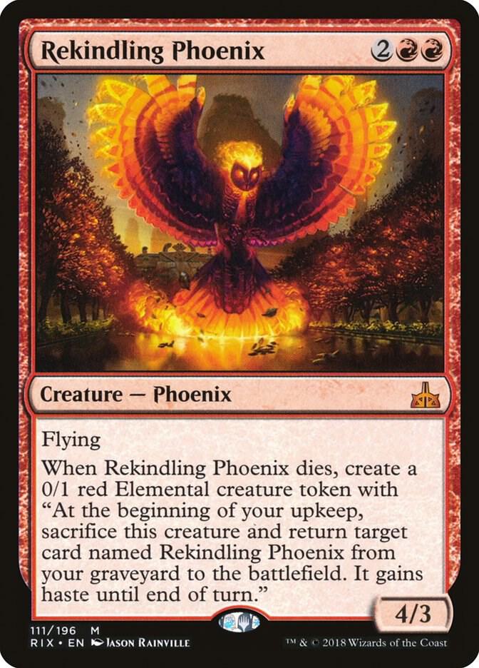 Rekindling Phoenix 111 (Rivals of Ixalan)  | Good Games Modbury