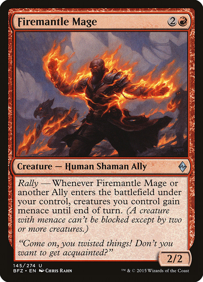 Firemantle Mage [Battle for Zendikar] | Good Games Modbury