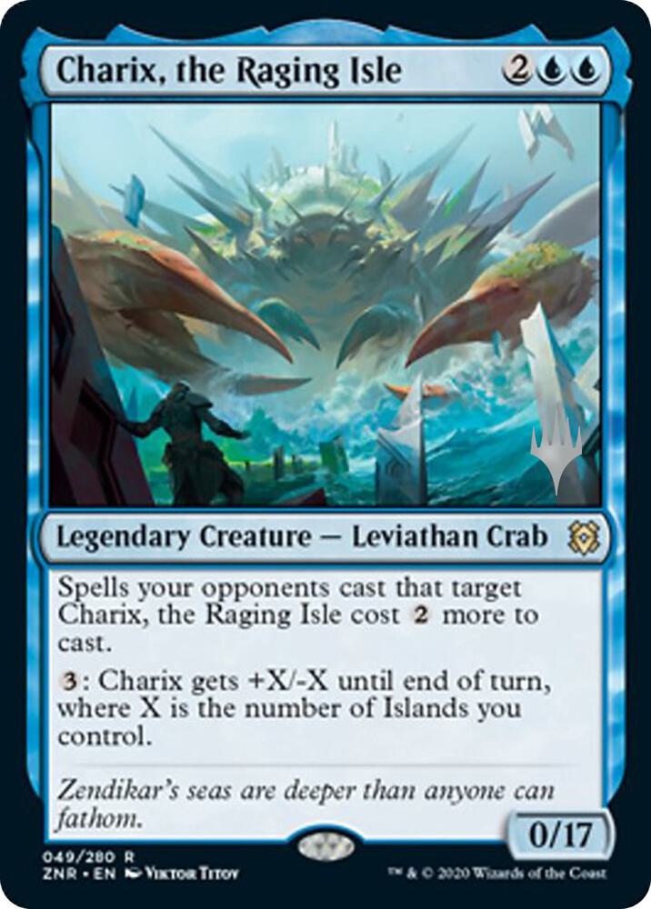 Charix the Raging Isle 49 (Promo Pack: Zendikar Rising)  - Foil | Good Games Modbury