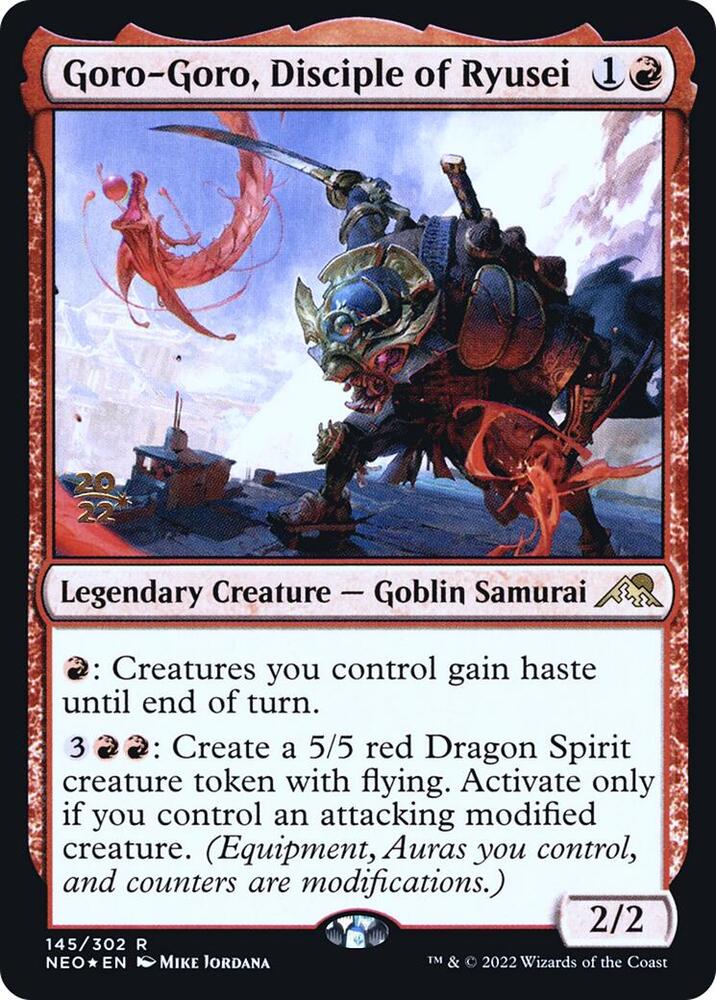 Goro Goro Disciple of Ryusei 145s/157 (Prerelease Cards)  - Foil | Good Games Modbury