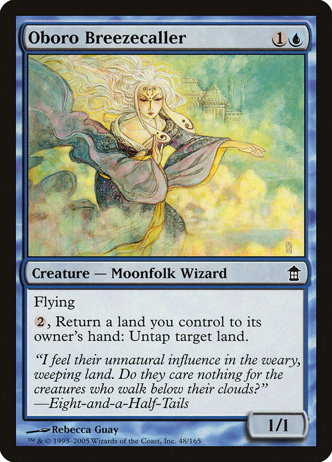 Oboro Breezecaller 48/165 (Saviors of Kamigawa)  | Good Games Modbury