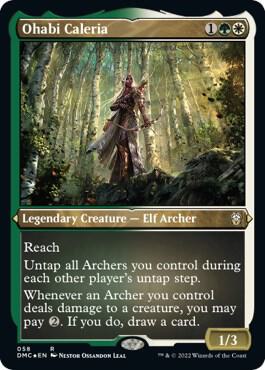 Ohabi Caleria Foil Etched 58 (Commander: Dominaria United)  - Foil | Good Games Modbury