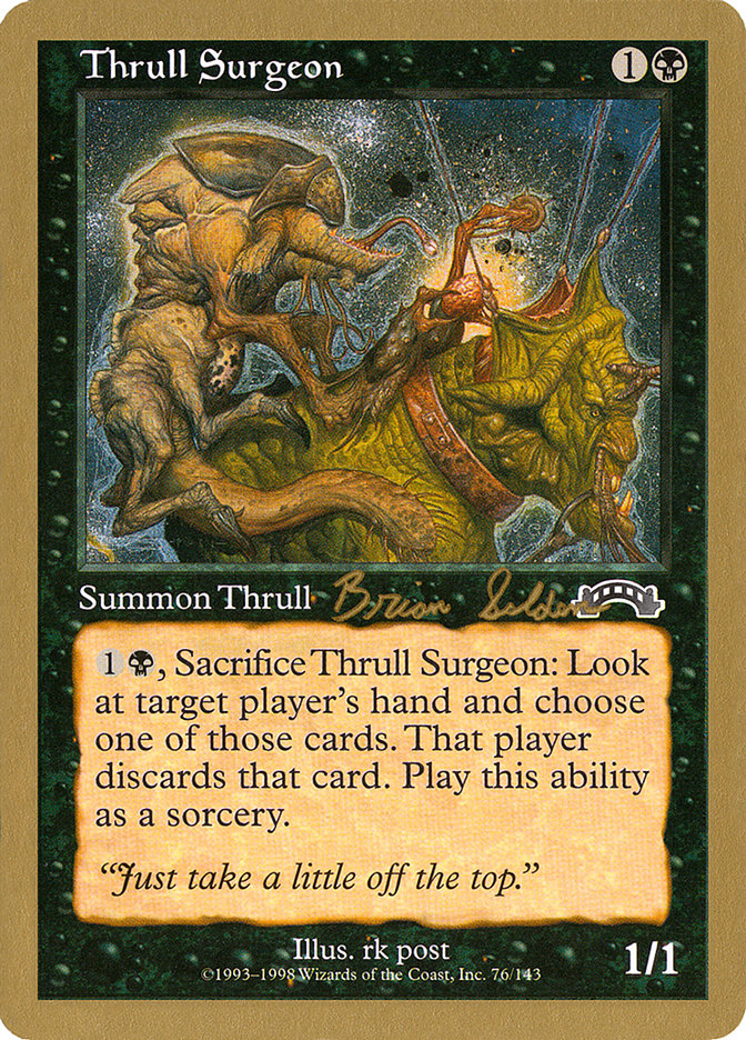 Thrull Surgeon (Brian Selden) [World Championship Decks 1998] | Good Games Modbury