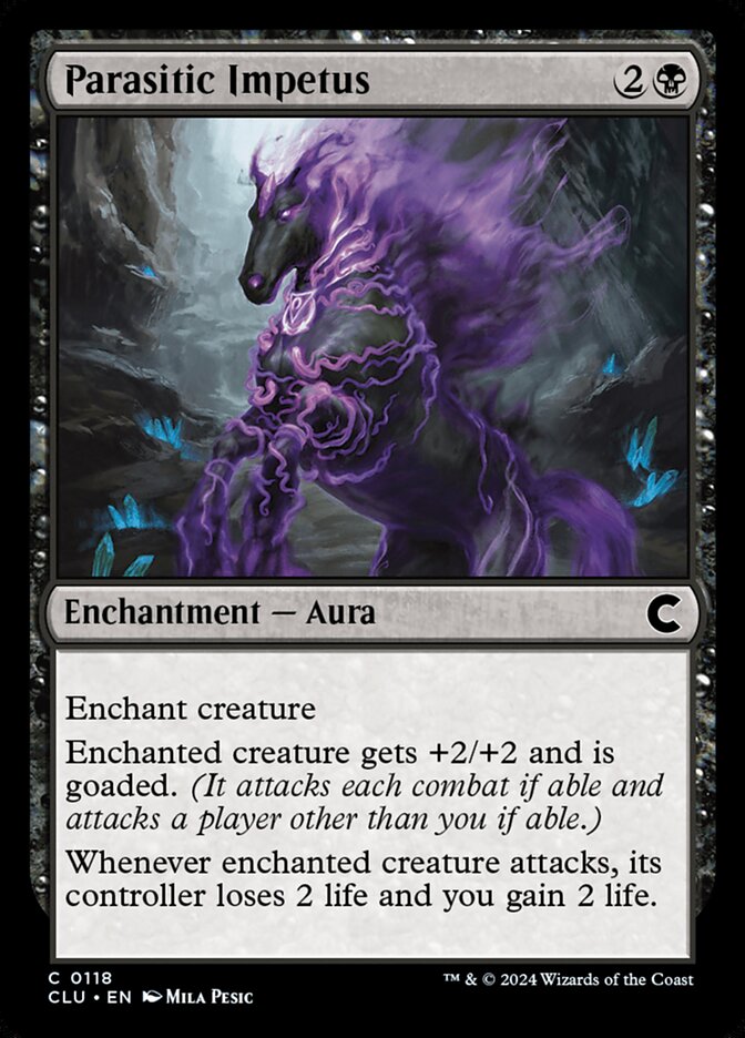 Parasitic Impetus 118/284 (Ravnica: Clue Edition)  | Good Games Modbury