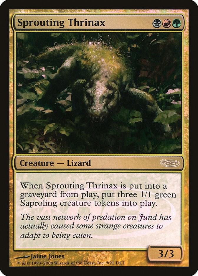 Sprouting Thrinax 21/79 (WPN & Gateway Promos)  - Foil | Good Games Modbury