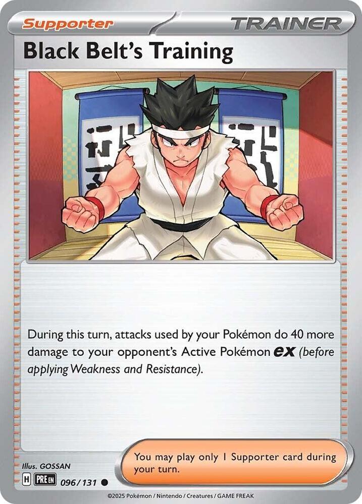 Black Belt's Training (096/131) [Scarlet & Violet: Prismatic Evolutions] | Good Games Modbury