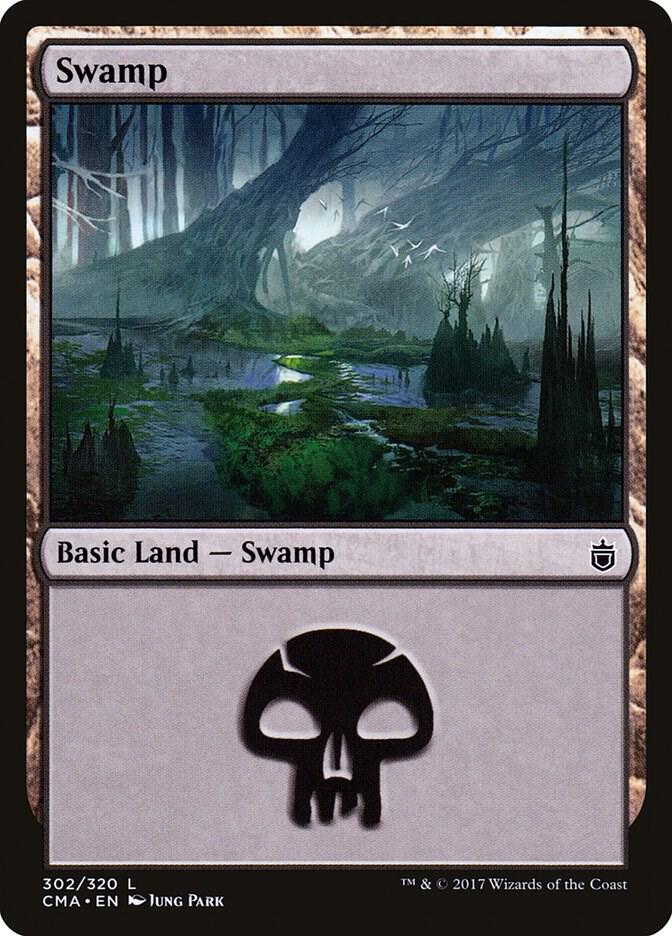 Swamp 302/320 (Commander Anthology)  | Good Games Modbury
