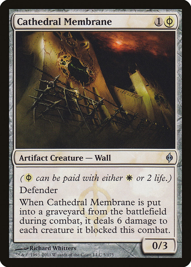 Cathedral Membrane 5/175 (New Phyrexia)  - Foil | Good Games Modbury