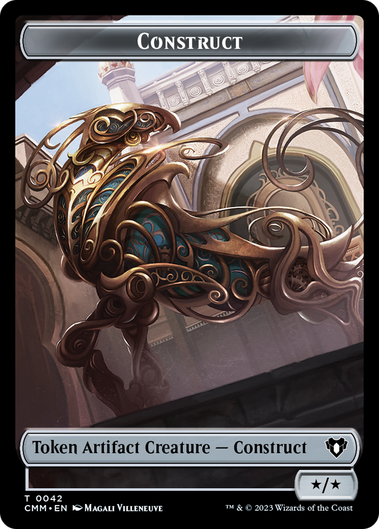 Construct Token (42) [Commander Masters Tokens] | Good Games Modbury