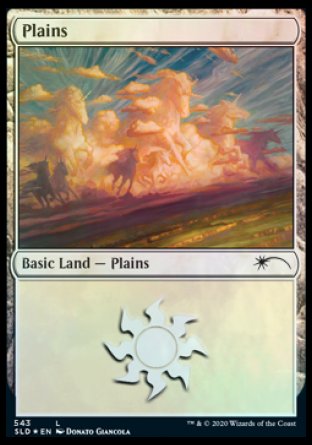 Plains (Unicorns) (543) [Secret Lair Drop Promos] | Good Games Modbury