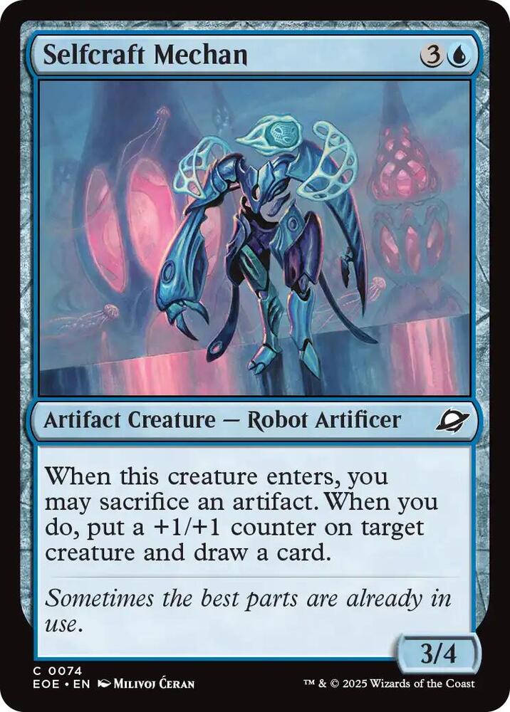Selfcraft Mechan 74/276 (Edge of Eternities)  - Foil | Good Games Modbury