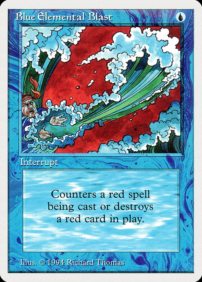 Blue Elemental Blast [Summer Magic / Edgar] | Good Games Modbury