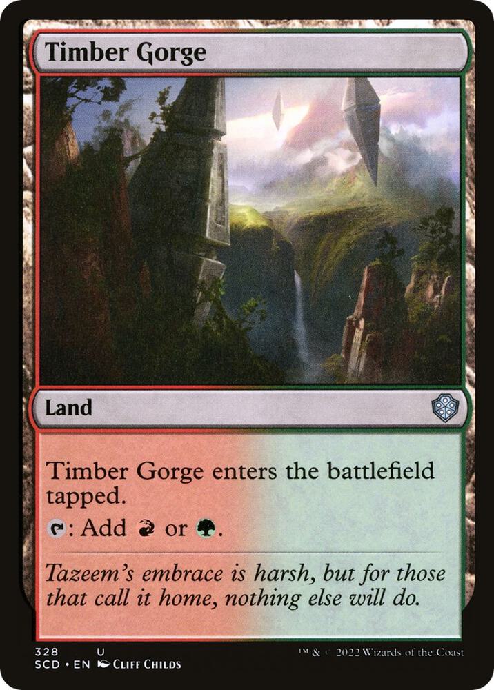 Timber Gorge 328 (Starter Commander Decks)  | Good Games Modbury