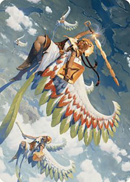 Resplendent Angel Art Card 5 81 5 (Art Series: The Lost Caverns of Ixalan)  | Good Games Modbury
