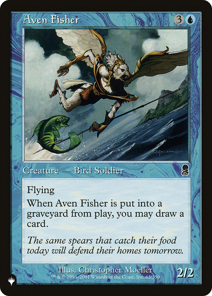 Aven Fisher [The List Reprints] | Good Games Modbury