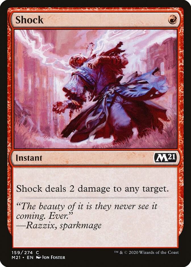 Shock 159/274 (Core Set 2021)  | Good Games Modbury