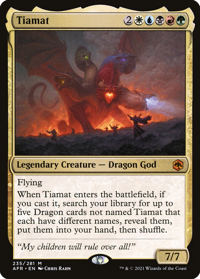 Tiamat 235 (Adventures in the Forgotten Realms)  | Good Games Modbury