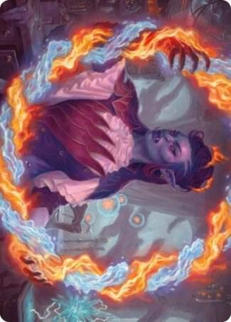 Rootha Mercurial Artist Art Card 38 (Art Series: Strixhaven)  | Good Games Modbury