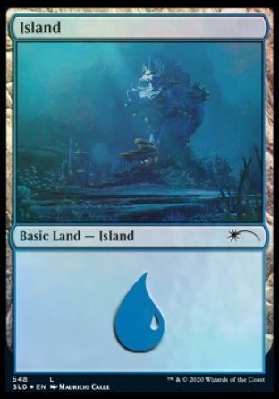 Island (Under the Sea) (548) [Secret Lair Drop Promos] | Good Games Modbury