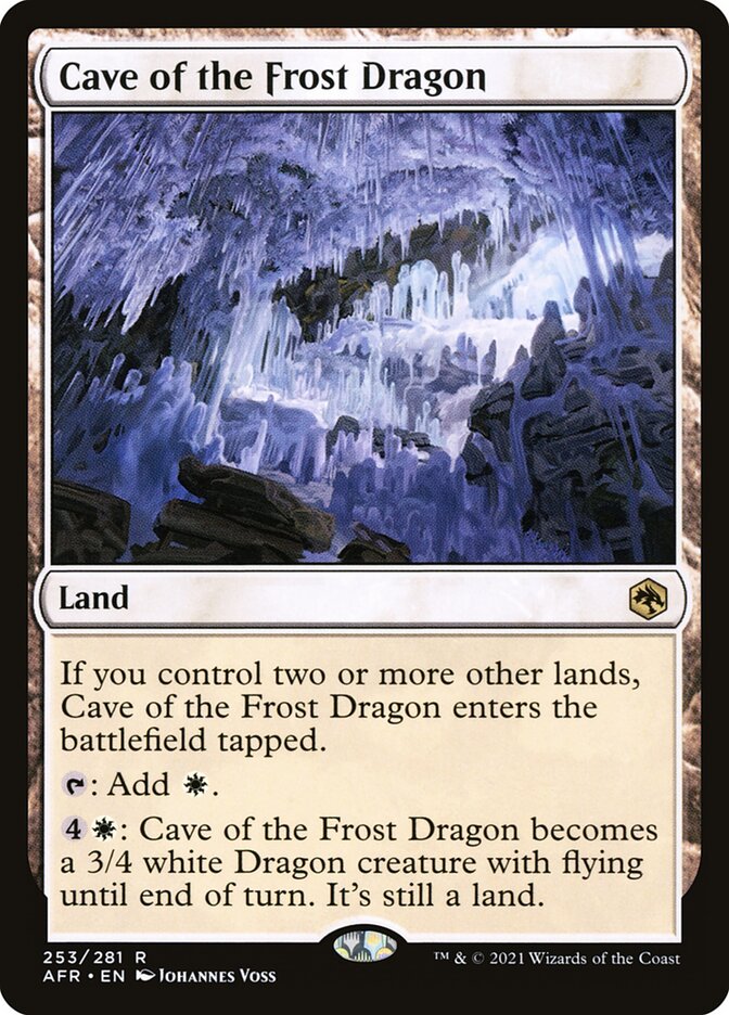 Cave of the Frost Dragon 253 (Adventures in the Forgotten Realms)  | Good Games Modbury